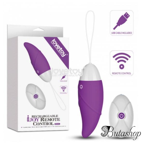 Виброяйцо с пультом IJOY Wireless Remote Control Rechargeable Egg - www.butashop.com