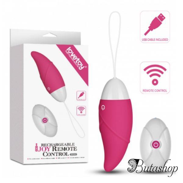 Виброяйцо с пультом IJOY Wireless Remote Control Rechargeable Egg - www.butashop.com