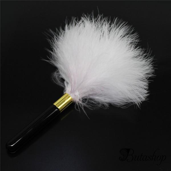 Тиклер перьевой белый - www.butashop.com