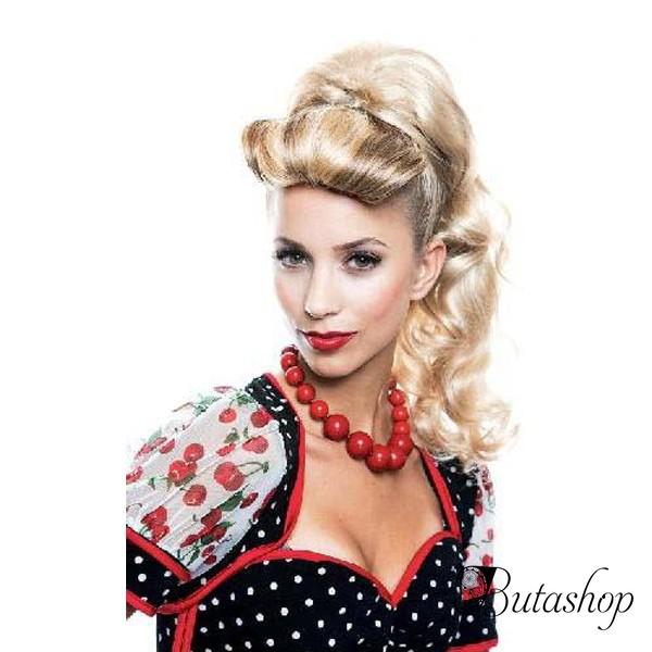 РАСПРОДАЖА! Парик блондинки в стиле стиляг 50-тых - www.butashop.com