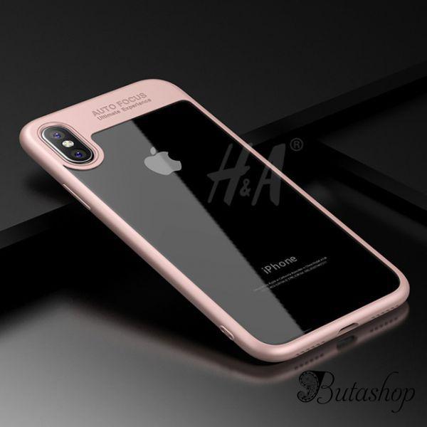 РАСПРОДАЖА! Чехол для IPHONE X / IPHONE XS (Айфон икс, айфон десять) розовый - www.butashop.com