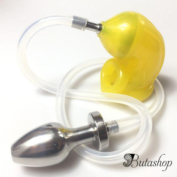 PISS-LOCK устройство для писсинга от ATOMIC JOCK желтый - www.butashop.com