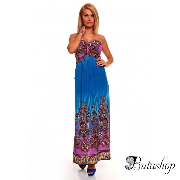 РАСПРОДАЖА! Летний сарафан с ярким принтом. - www.butashop.com