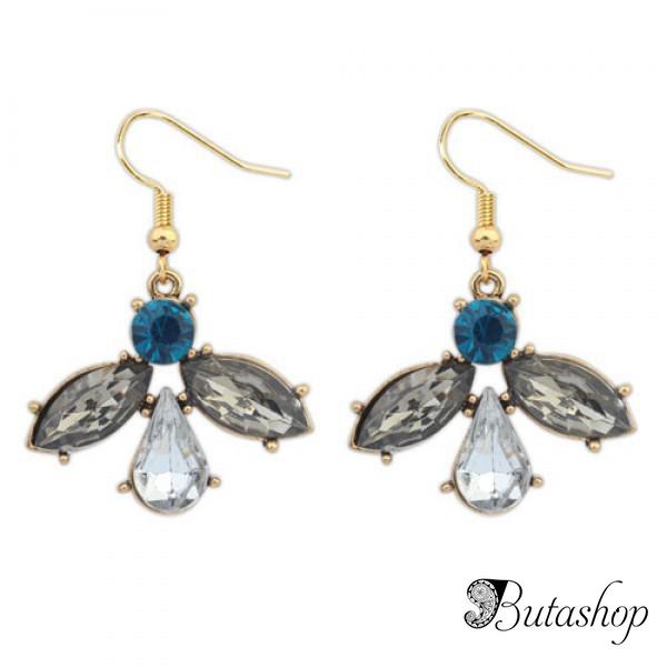 РАСПРОДАЖА! Элегантные серьги с камнями - www.butashop.com