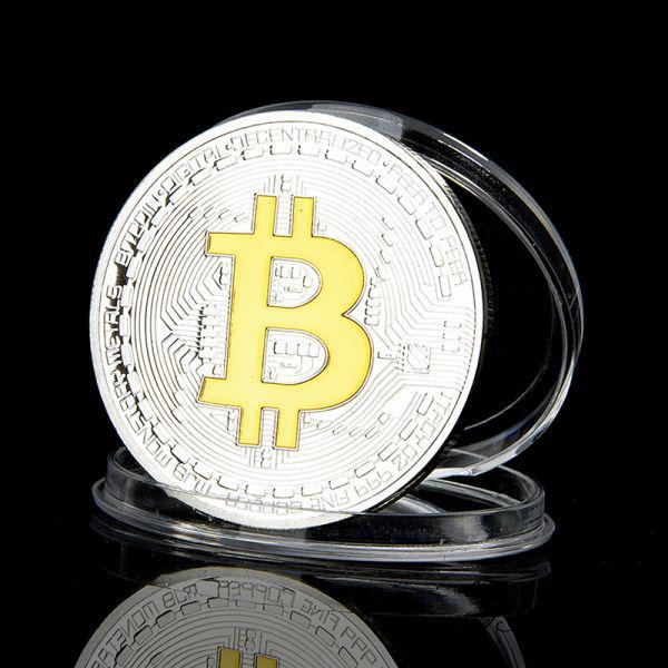 РАСПРОДАЖА! Сувенирная монета coin Bitcoin - www.butashop.com