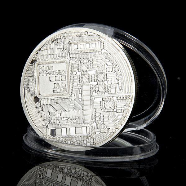 РАСПРОДАЖА! Сувенирная монета coin Bitcoin - www.butashop.com