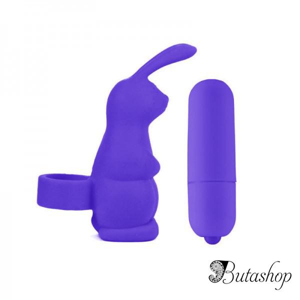 РАСПРОДАЖА! Силиконовый вибратор Finger lovers - www.butashop.com