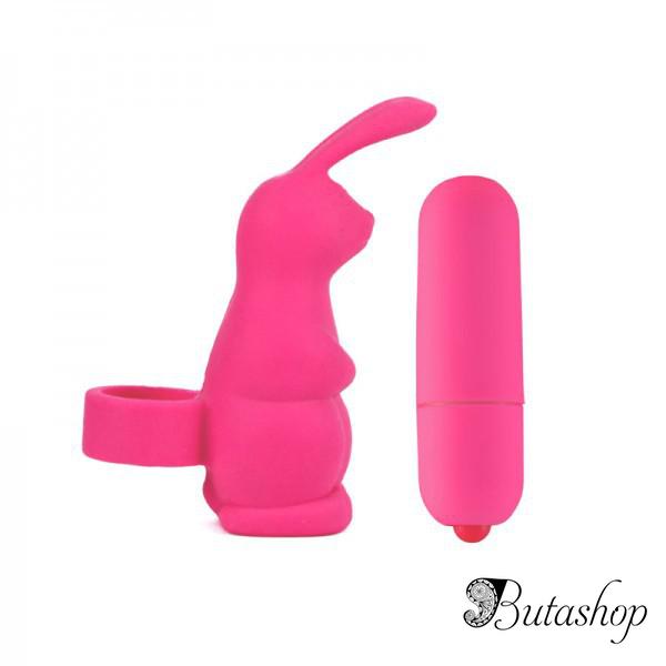 РАСПРОДАЖА! Силиконовый вибратор Finger lovers - www.butashop.com