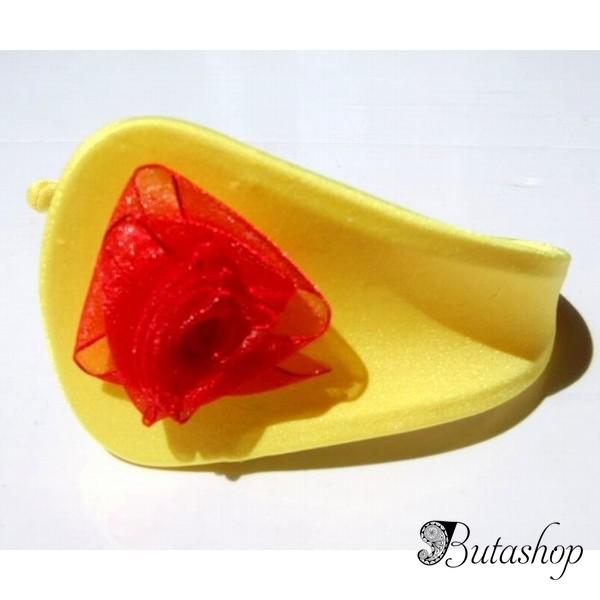РАСПРОДАЖА! Желтые с-стринги с бантиком - www.butashop.com