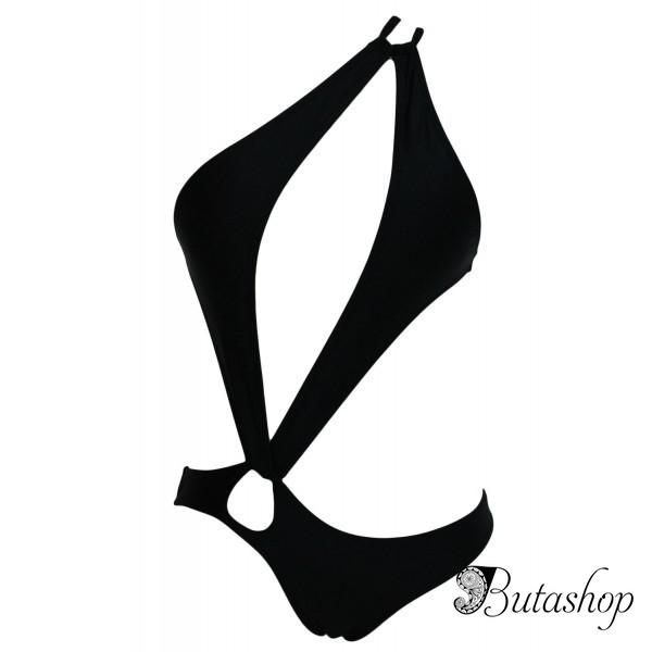 Слитный купальник Sexy Monokini на одно плечо - www.butashop.com