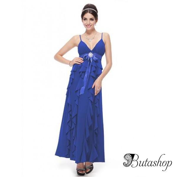 РАСПРОДАЖА! Платье волнами и мерцающая брошь - www.butashop.com