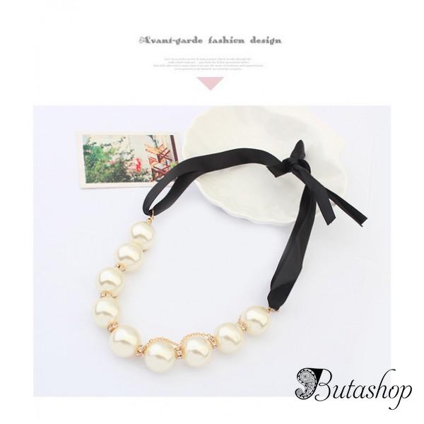 РАСПРОДАЖА! Элегантное ожерелье с бусинами - www.butashop.com
