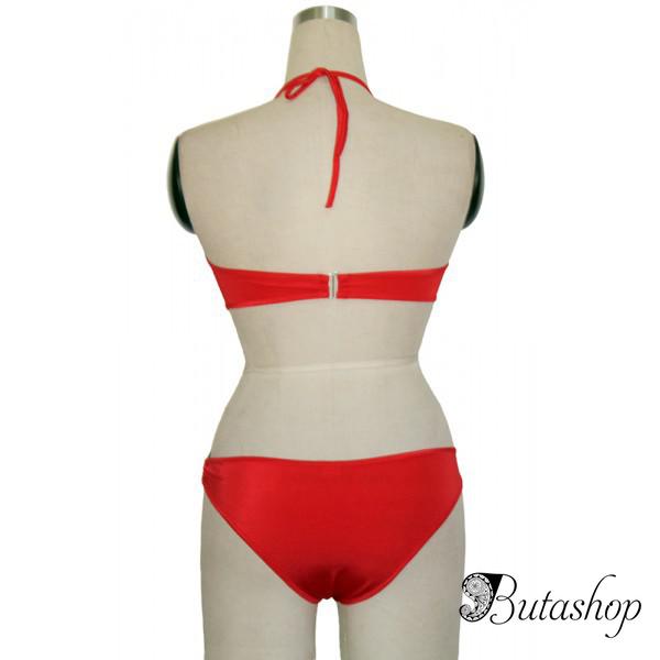 Алое бикини - www.butashop.com