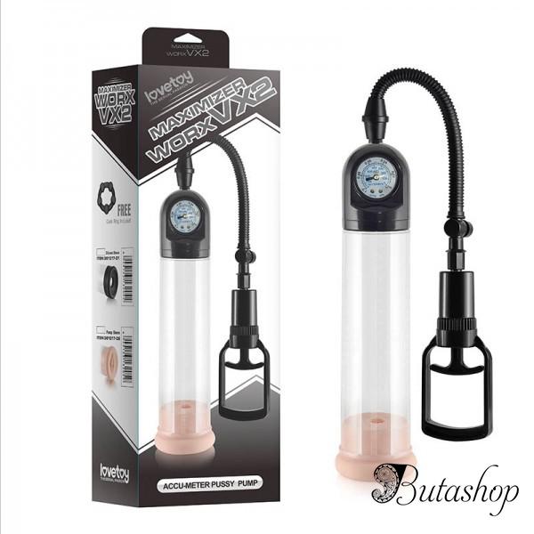Вакуумная помпа с измерителем мощности - www.butashop.com