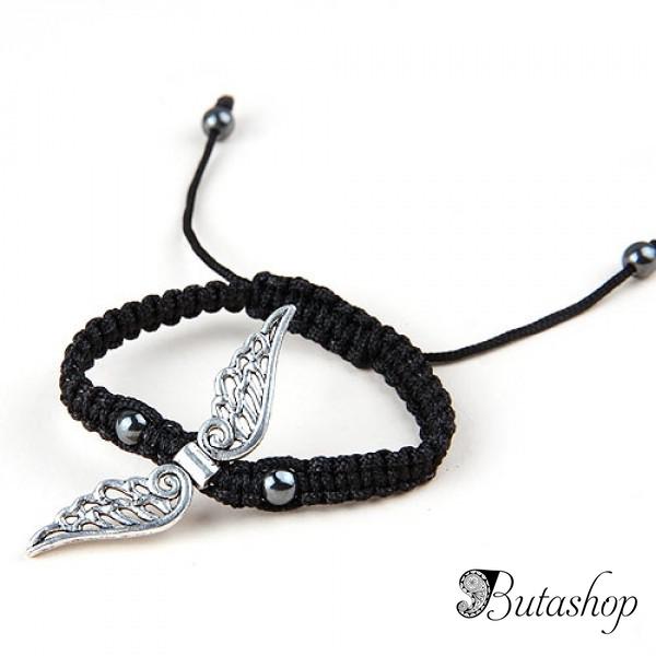 РАСПРОДАЖА! Модный плетеный браслет Крылья - www.butashop.com