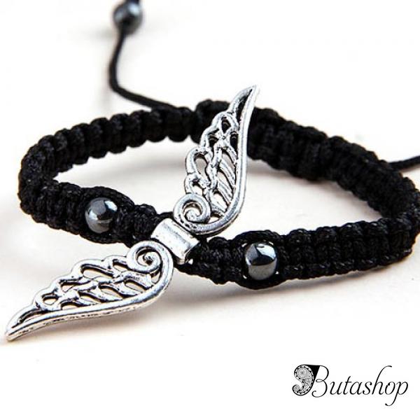 РАСПРОДАЖА! Модный плетеный браслет Крылья - www.butashop.com
