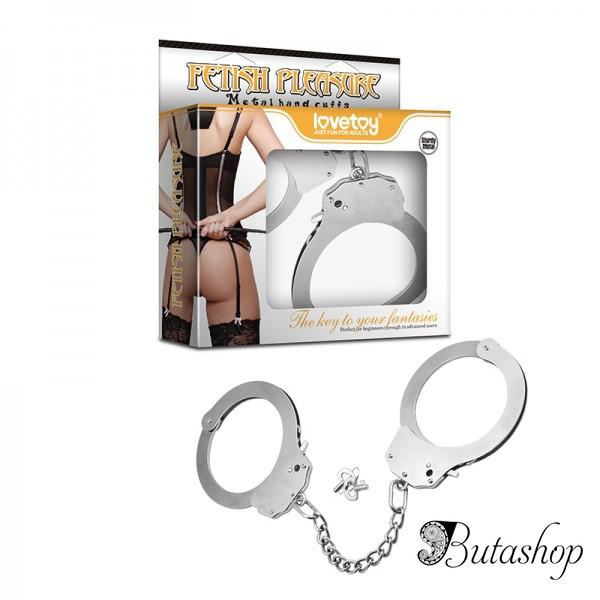 Металлические наручники - Фетиш - www.butashop.com