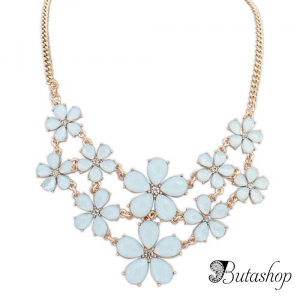 РАСПРОДАЖА! Ожерелье - Маленькие цветы - www.butashop.com