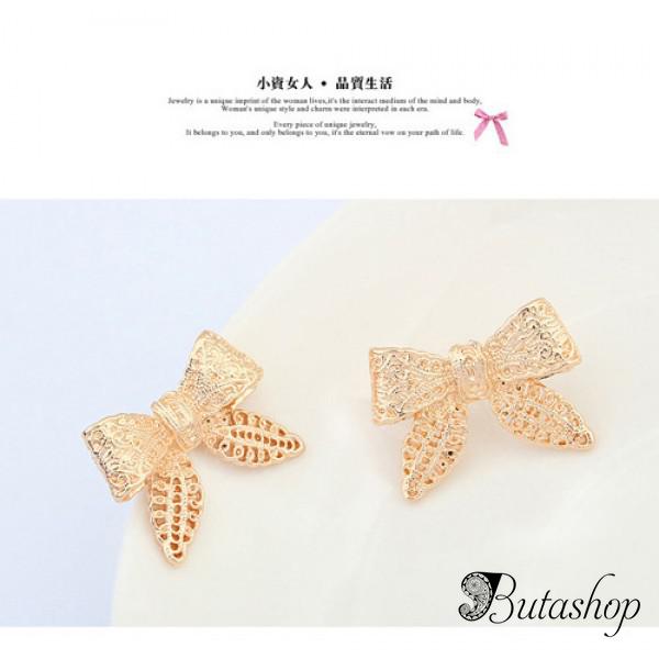 РАСПРОДАЖА! Зоотистые серьги - Бантики - www.butashop.com