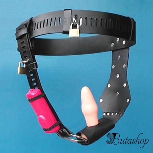 Черный женский пояс верности - www.butashop.com