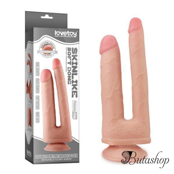 Skinlike Double Penetration Soft Cock - www.butashop.com