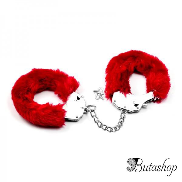 Пушистые наручники для удоволствия - www.butashop.com