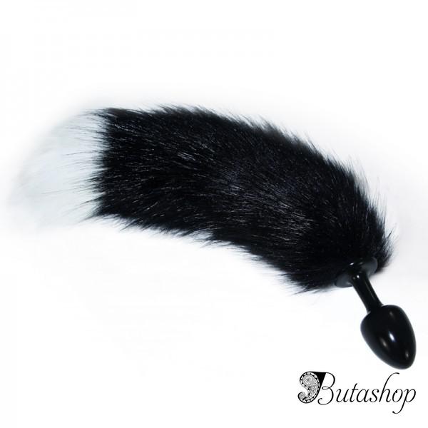 Анальная пробка с пушистым хвостом - www.butashop.com