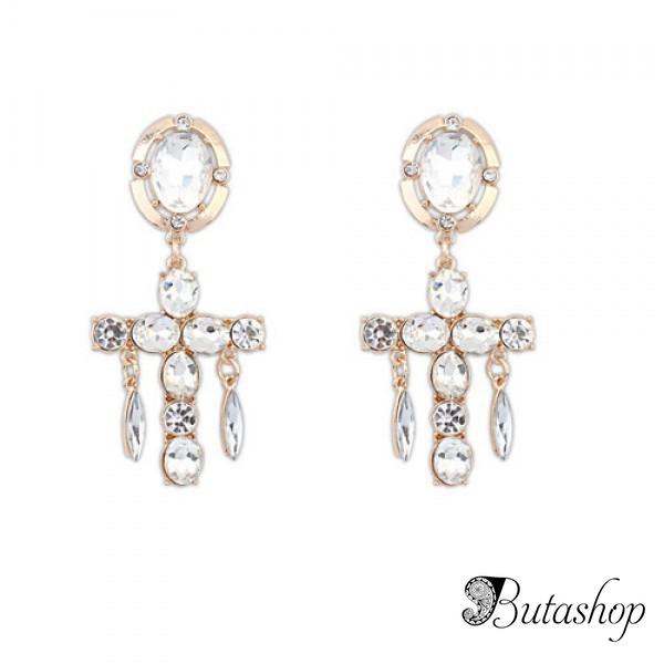РАСПРОДАЖА! Мерцающие серьги - www.butashop.com