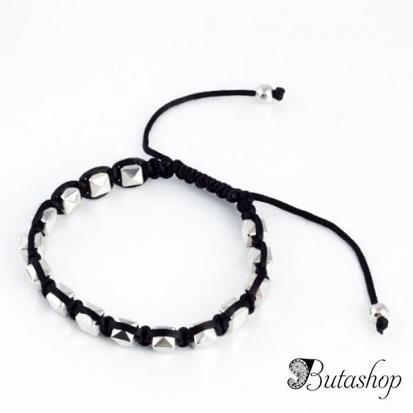 РАСПРОДАЖА! Плетеный браслет с камушками - www.butashop.com