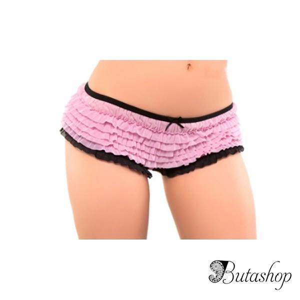 Трусики-шортики с рюшами - www.butashop.com
