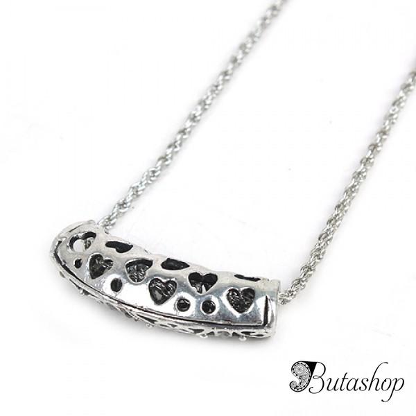 РАСПРОДАЖА! Серебряное ретро ожерелье - www.butashop.com