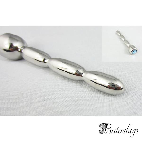 РАСПРОДАЖА! Катетер для уретры из медицинской стали с кристалом - www.butashop.com
