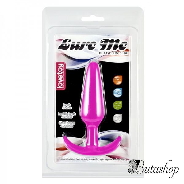 LURE ME класcическая маленькая анальная пробка - www.butashop.com