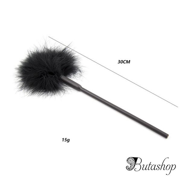 Пушистый тиклер черный - www.butashop.com