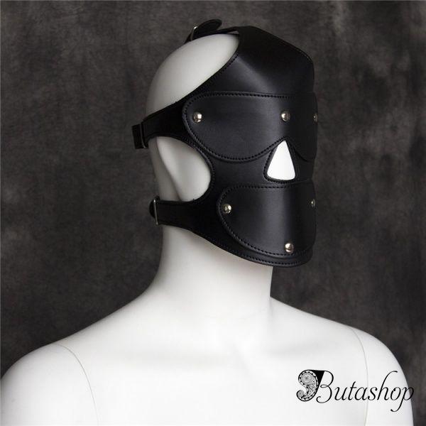 Черная маска бдсм - www.butashop.com