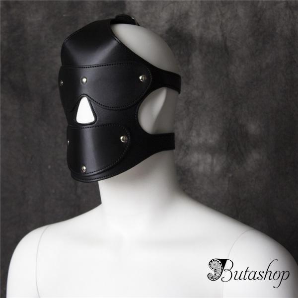Черная маска бдсм - www.butashop.com