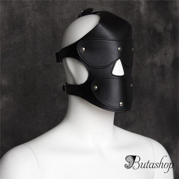 Черная маска бдсм - www.butashop.com