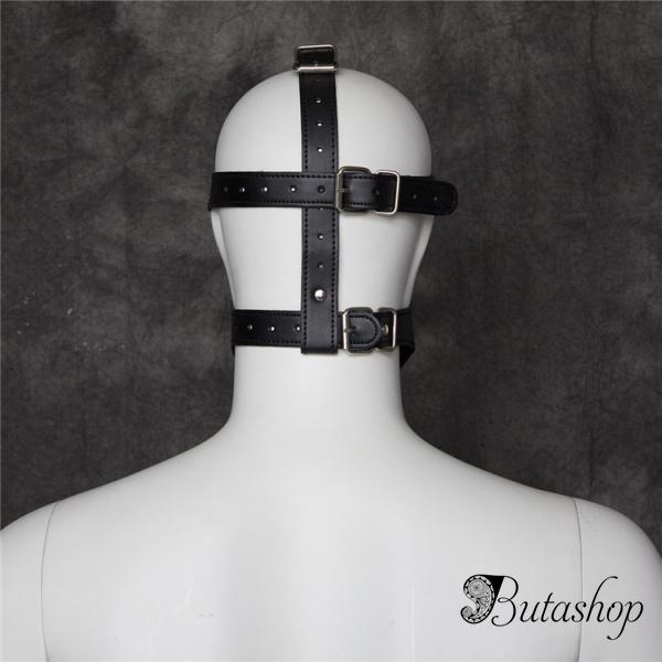 Черная маска бдсм - www.butashop.com