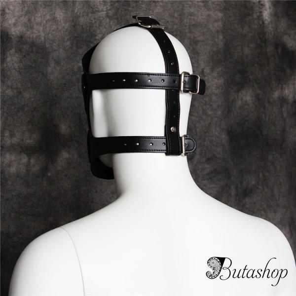 Черная маска бдсм - www.butashop.com