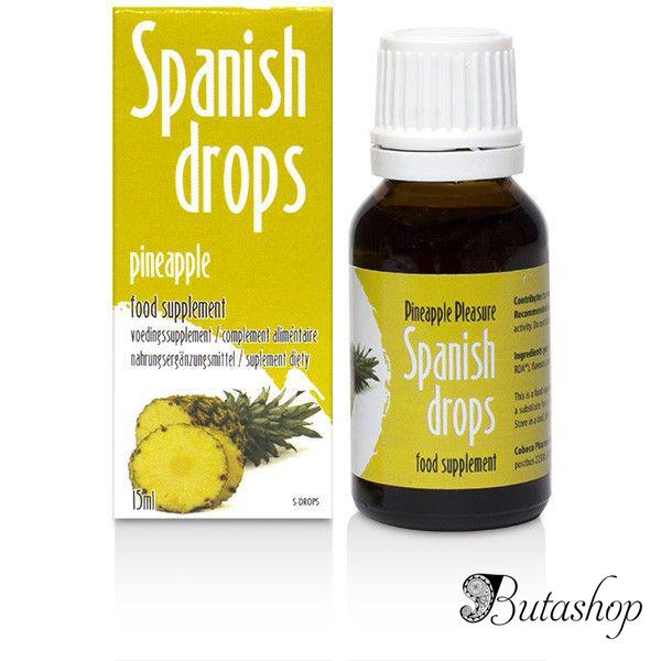 Возбуждающие капли Spanish Drops Pineapple Fudge (15ml) - www.butashop.com