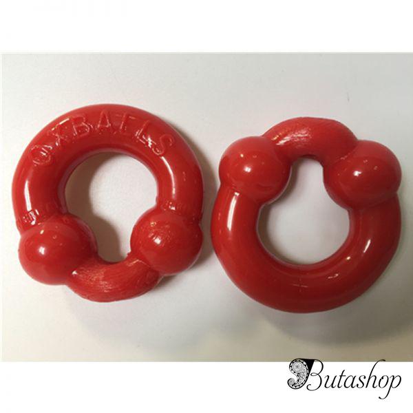 Силиконовые красные насадки OXBALLS - www.butashop.com