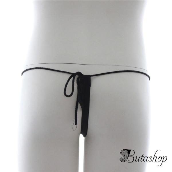 Сексуальные кожаные стринги - www.butashop.com
