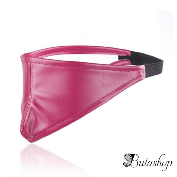 Красная маска для интимных игр - www.butashop.com