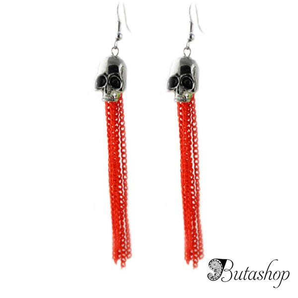 РАСПРОДАЖА! Длинные серьги с висюльками - www.butashop.com