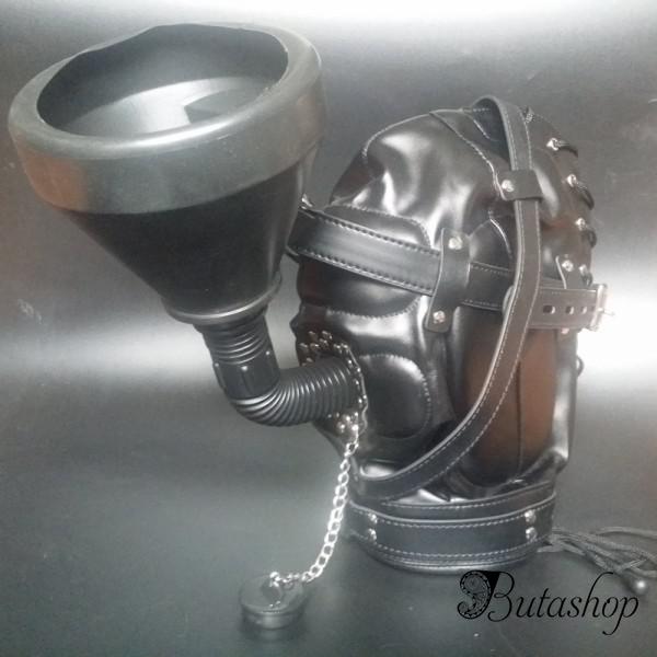Черная маска для принудительный орошения рта - www.butashop.com