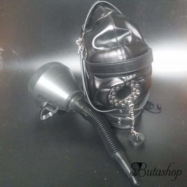 Черная маска для принудительный орошения рта - www.butashop.com