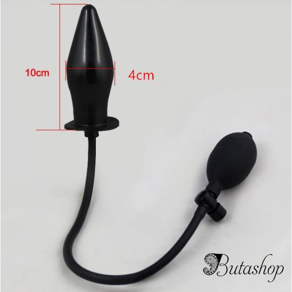 Надувная анальная пробка Pump and Play - www.butashop.com