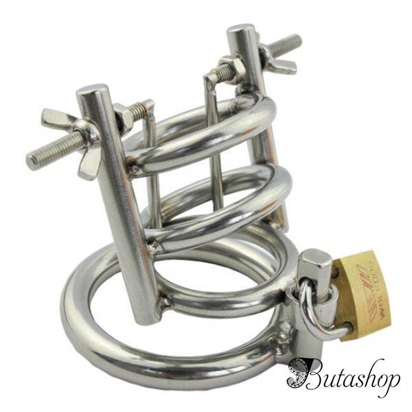 Оригинальное стальное устройство целомудрия - www.butashop.com