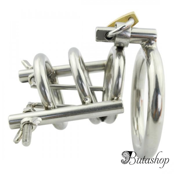 Оригинальное стальное устройство целомудрия - www.butashop.com