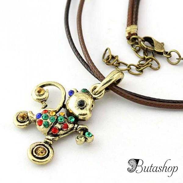 РАСПРОДАЖА! Ожерелье с подвеской-мышонком - www.butashop.com